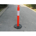 Traffic Sign 1100mm PE Flexible Reflective Warning Post